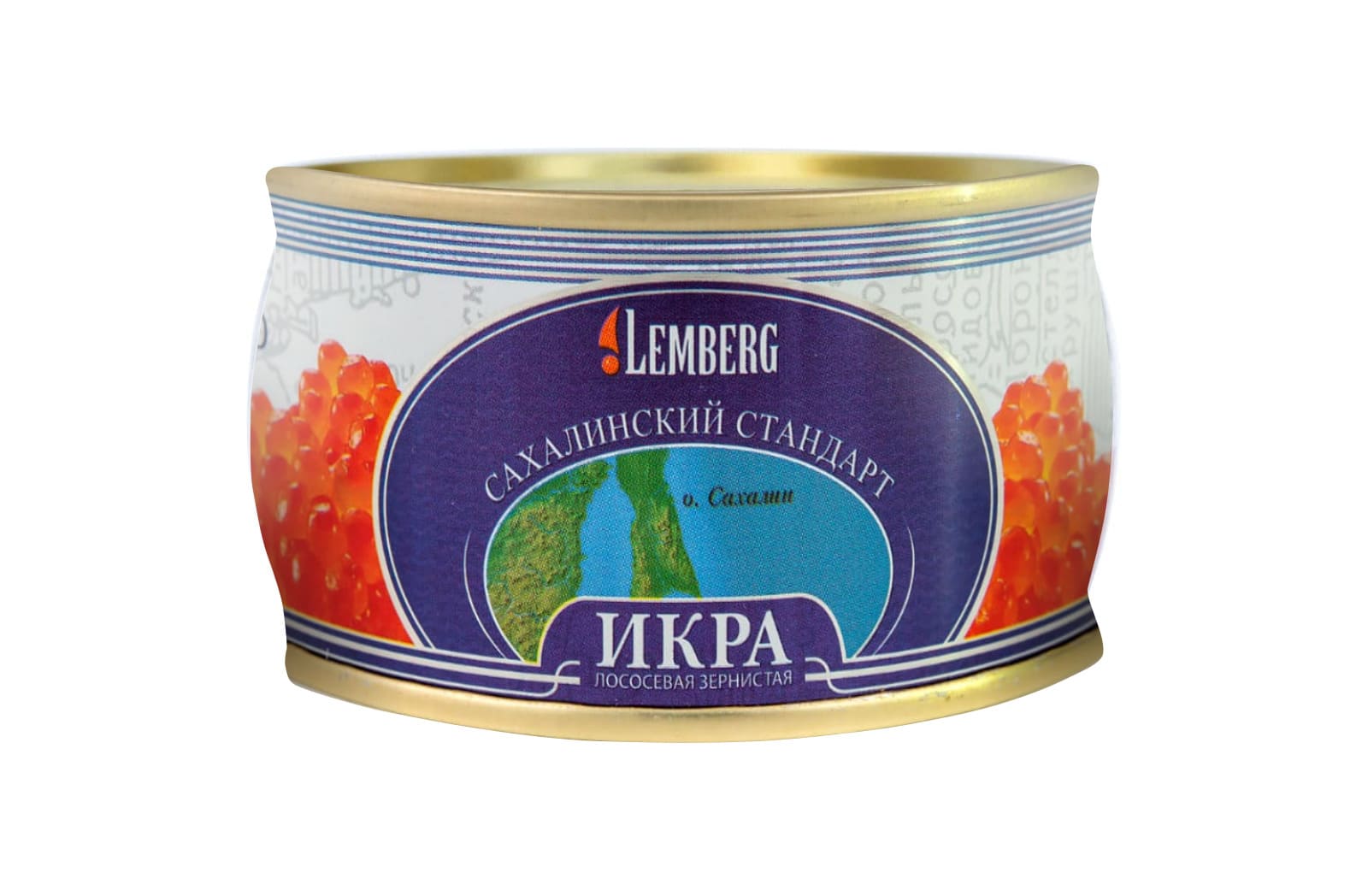 Pink salmon caviar Sakhalin Standard 400 g Pink salmon caviar Red
